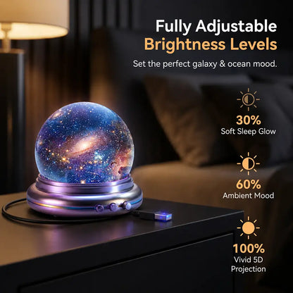 Topacme® 🔮Night Light Projector - Smart Holographic Star Projector