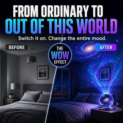 Topacme® 🔮Night Light Projector - Smart Holographic Star Projector